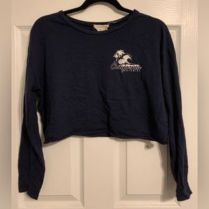 California lagoon beach crop top